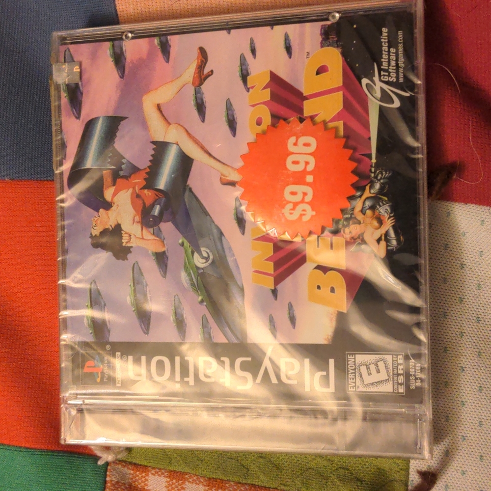 PS1 1998 Invasion From Beyond PlayStation Video Game